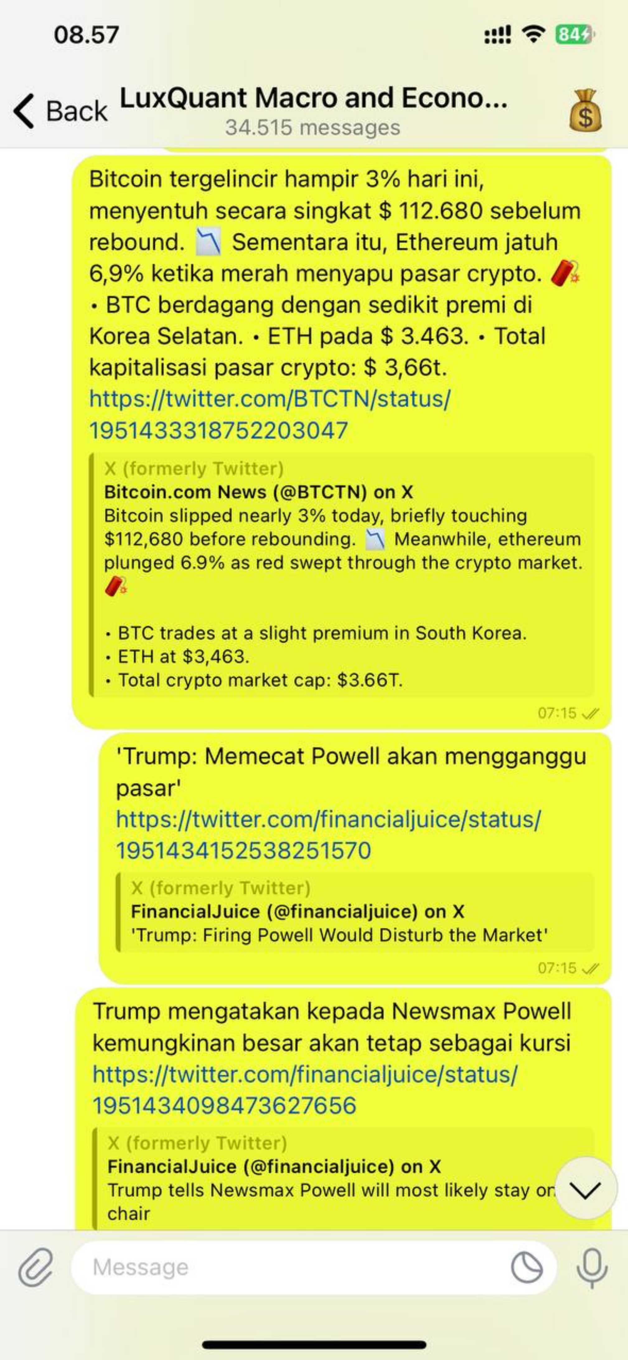 LuxQuant Market Analysis
